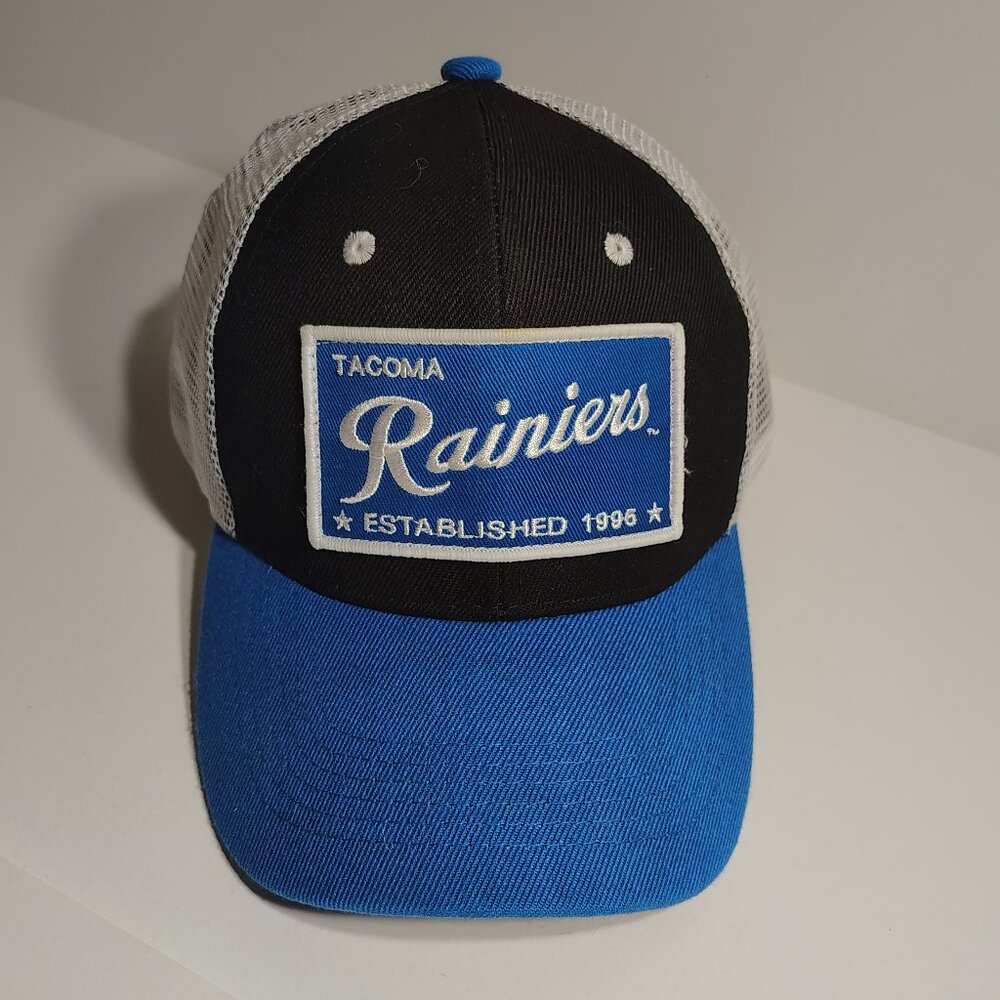 Tacoma Rainiers Baseball Hat Mesh Snapback Trucker Throwback Triple A Sports